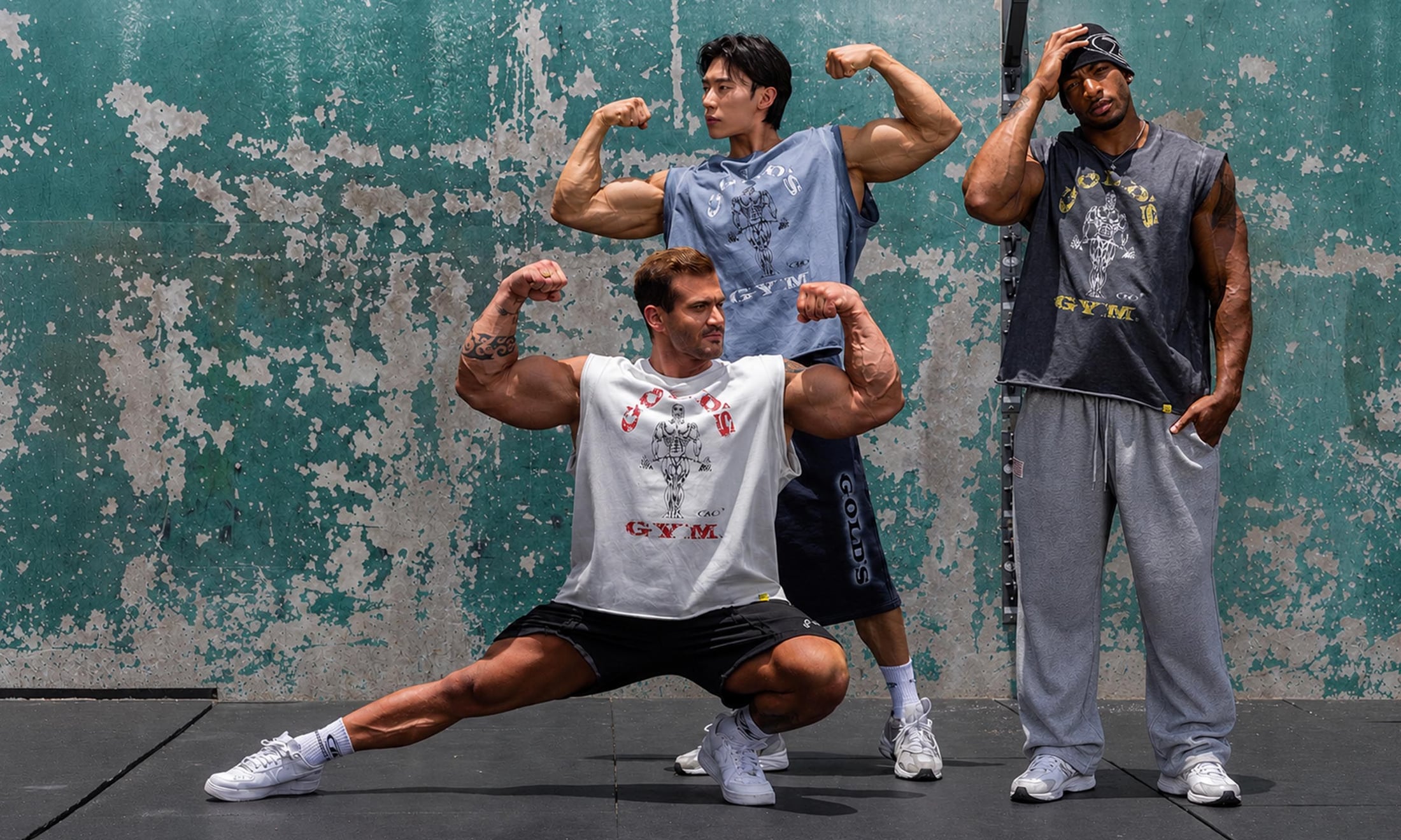 GOLD'S GYM/X/BORN TO WIN